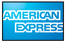 Rod Hobson and Kris Espino happily accept American Express Credit Cards